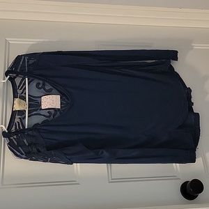 NWT Free People Lace Blouse LG